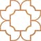 Ekena Millwork 83W x 83H x 38T Large Anderson Decorative Fretwork Wood Ceiling Panels, Cherry CELW83X83X0375ANDCH - alternate 10